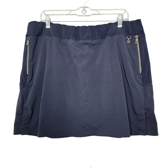 ANATOMIE Golf Collection Blue Suzzette Sport Luxe Stretch Skort ITALY SIZE XL - Picture 1 of 9